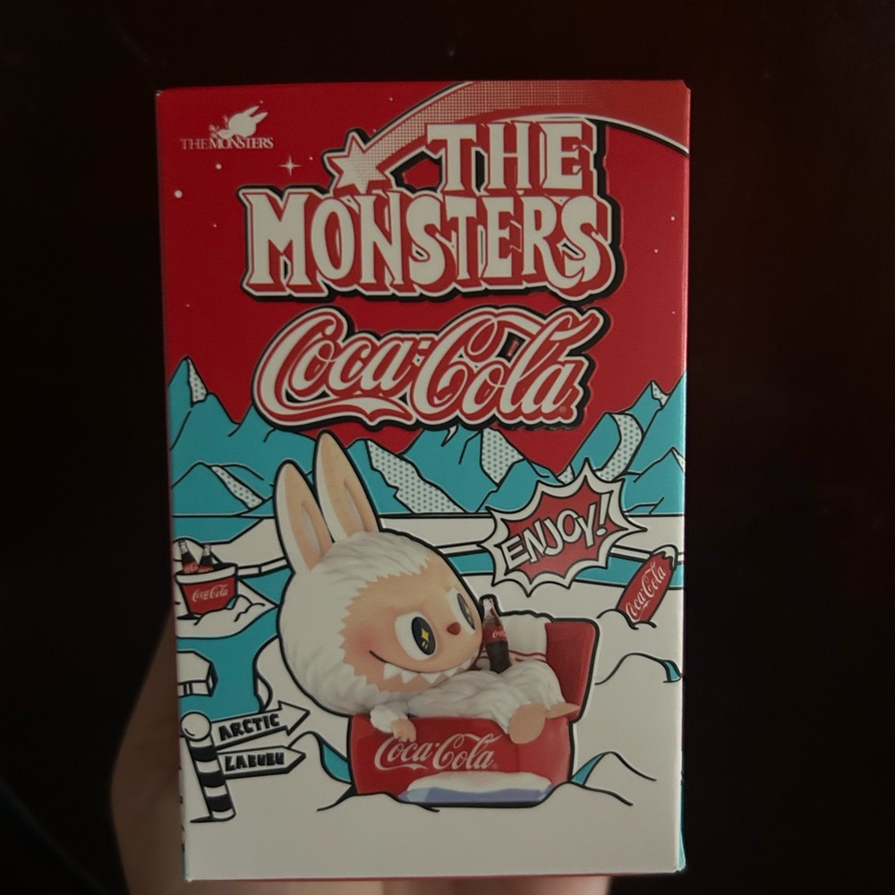 Coca-Cola The Monsters Collectible BLIND Box - Red, Teal, White